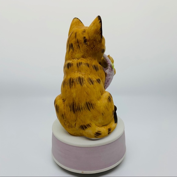 Mann Japan Accents Vintage 982 Mann Japan Cat And Kittens Music Box